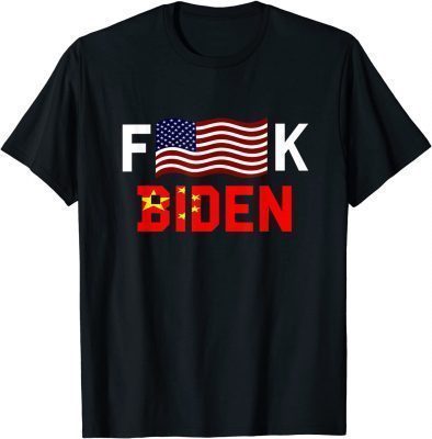 Official Anti Joe Biden F American Falg K Biden T-Shirt