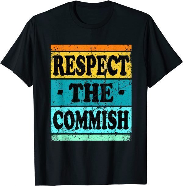 Funny Fantasy Football Commissioner Shirt Commish Season T-Shirt