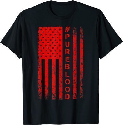 Free USA American Flag Desert Digital #PUREBLOOD Pure Blood T-Shirt