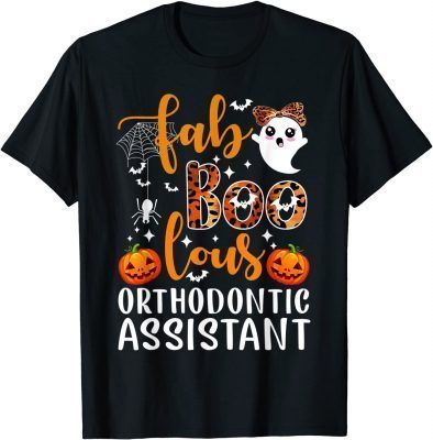 Faboolous Orthodontic Assistant Dental Happy Halloween Party T-Shirt