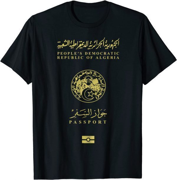 Real Algerian passport Unisex T-Shirt