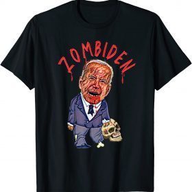 Halloween Joe Biden Zombie ZOMBIDEN Funny Holiday T-Shirt