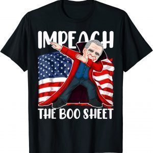 2021 Halloween Biden Impeach The Boo Sheet For Republicans T-Shirt