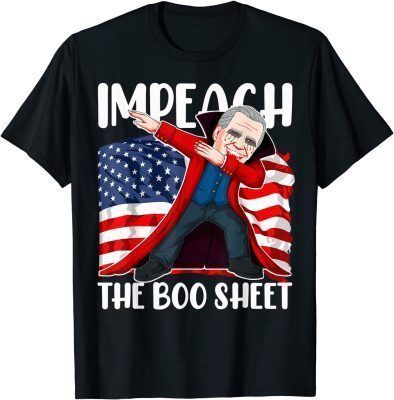2021 Halloween Biden Impeach The Boo Sheet For Republicans T-Shirt
