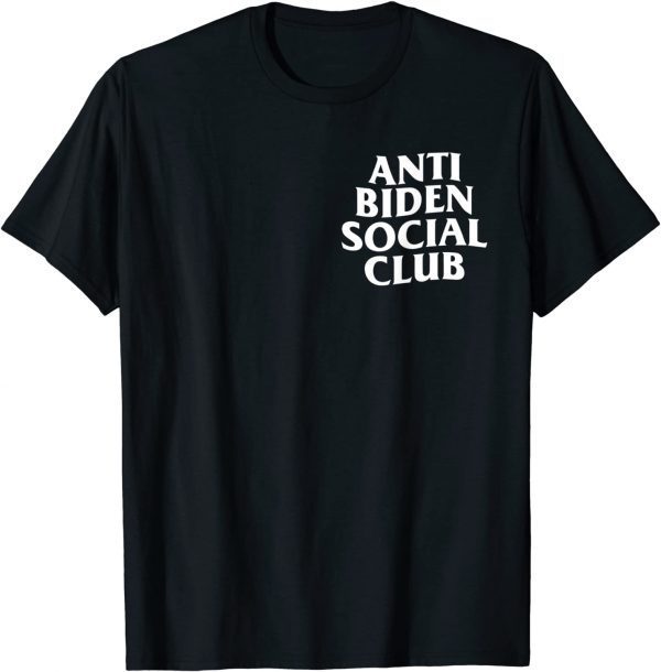 Official Anti Biden Social Club Unisex T-Shirt