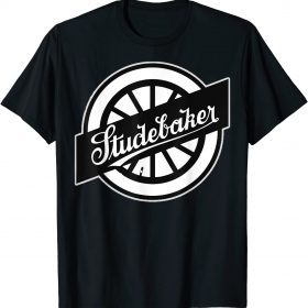 Official Studebaker Wheels Tee Logo T-Shirt