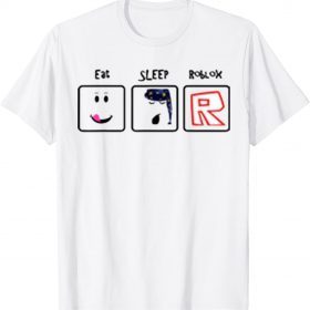 Classic Eats Sleep Plays Robloxs Repeat Limited Edition 10s T-Shirt