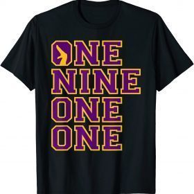 One Nine Hand Sign PsiPhi One One T-Shirt