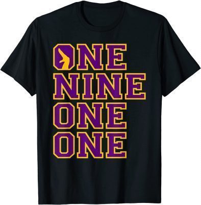 One Nine Hand Sign PsiPhi One One T-Shirt