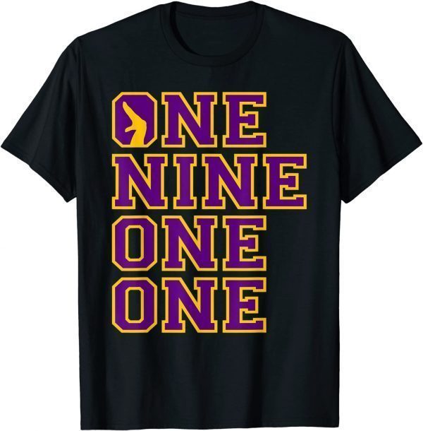 One Nine Hand Sign PsiPhi One One T-Shirt