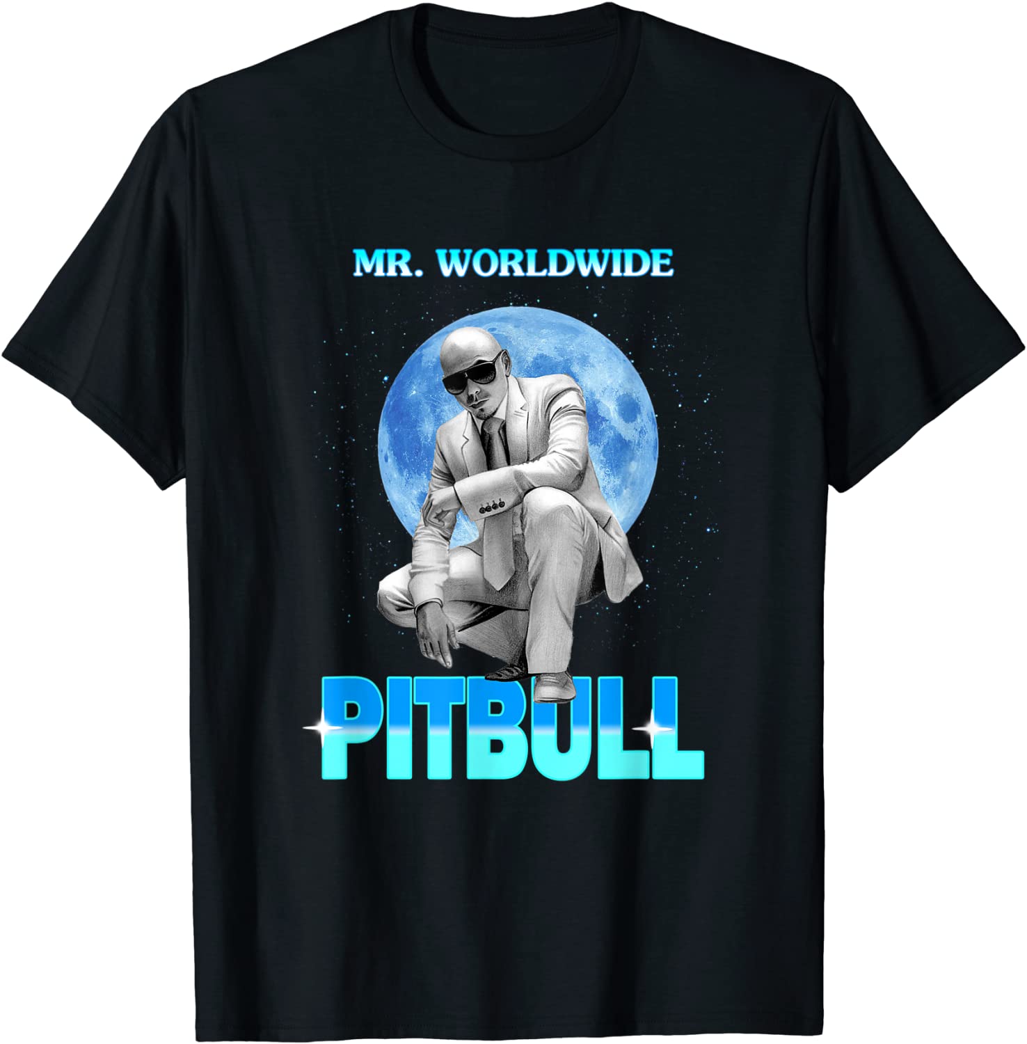 T-Shirt Merch Mr. Worldwide Pitbull Singer For Youth Men Women 2021