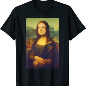 Bubba Lisa Mona Decent Leonardo Da Vinci Funny Mona Lisa T-Shirt