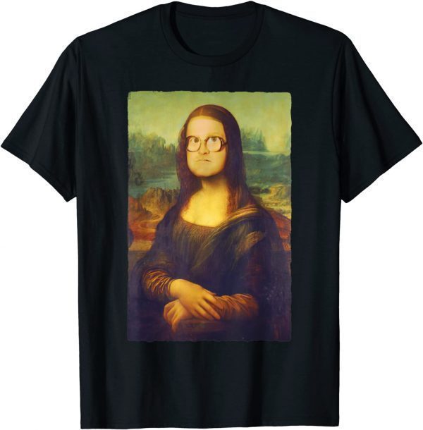 Bubba Lisa Mona Decent Leonardo Da Vinci Funny Mona Lisa T-Shirt