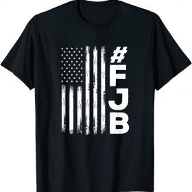 Official FJB Pro America US Distressed Flag F Biden FJB T-Shirt