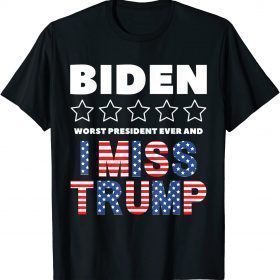 Anti Biden Funny Political Pro Republican Conservative T-Shirt