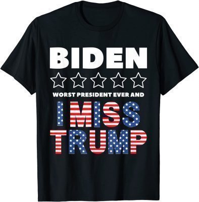 Anti Biden Funny Political Pro Republican Conservative T-Shirt