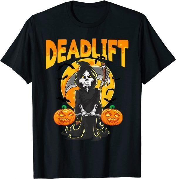 2021 Deadlift Bodybuilder Halloween Workout Funny T-Shirt