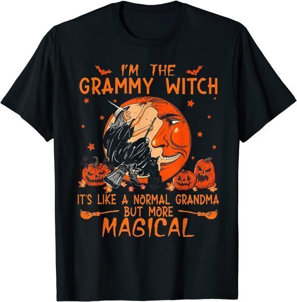 I'm The Grammy Witch It's Like A Normal Grandma T-Shirt