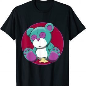 Funny Stitched Teddy Bear TShirt