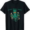 Octopus with Beer German Oktoberfest 2021 costume T-Shirt