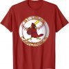 Retro Ball Cardinal Red Cool Baseball Costume T-Shirt