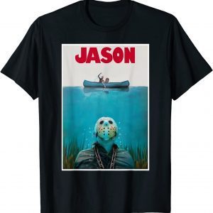 Jaw JASON Shark Boat Horror Halloween Costume T-Shirt