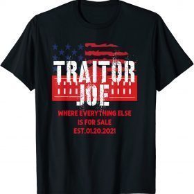 Classic Traitor Joe's Funny Sleepy Joe Anti Biden T-Shirt