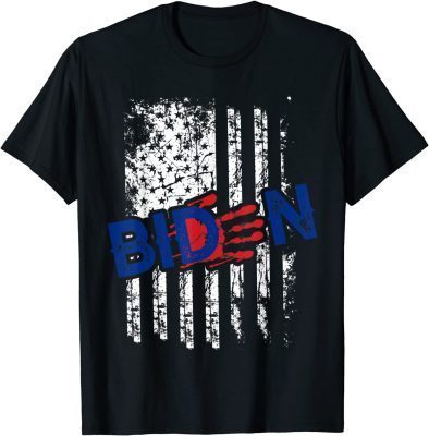 Blood On His Hands Biden Bring Trump Back T-Shirt