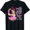 Classic I'm The Storm Strong Women Breast Cancer Warrior Pink Ribbon T-Shirt