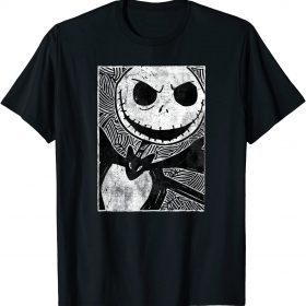 Disney Jack Skellington Halloween Sketch T-Shirt