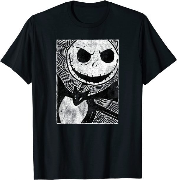 Disney Jack Skellington Halloween Sketch T-Shirt
