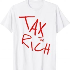 Official Tax The Rich AOC Red T-Shirt
