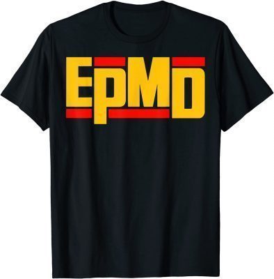 Funny Oldskool Epmds Tee Logo TShirt