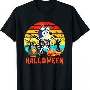 Classic B-lueys Halloween Vintage , Funny Halloween T-Shirt