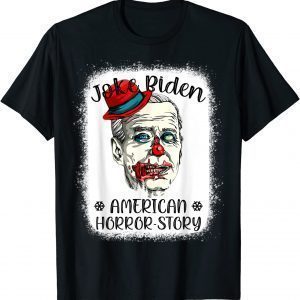 Womans Mans Clown Joke Biden Is A Democratic Funny Halloween Unisex T-Shirt