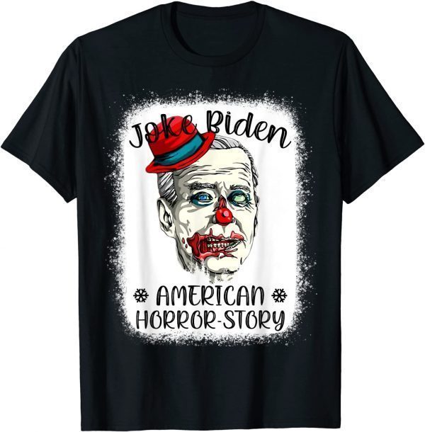 Womans Mans Clown Joke Biden Is A Democratic Funny Halloween Unisex T-Shirt