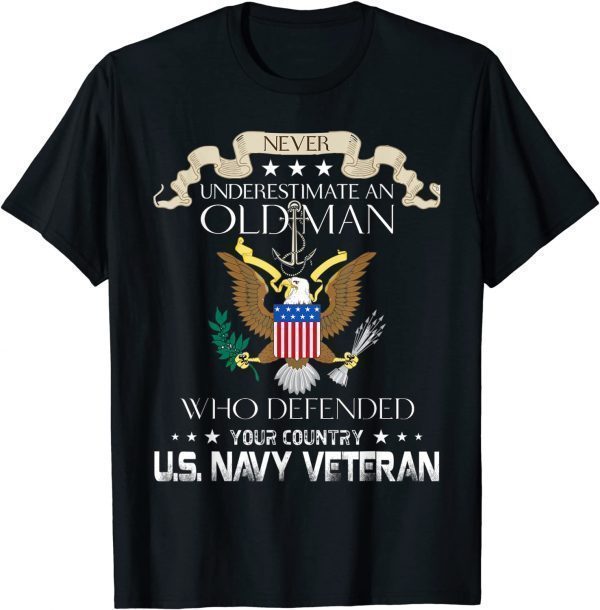 T-Shirt I m an old man who served in the navy 2021