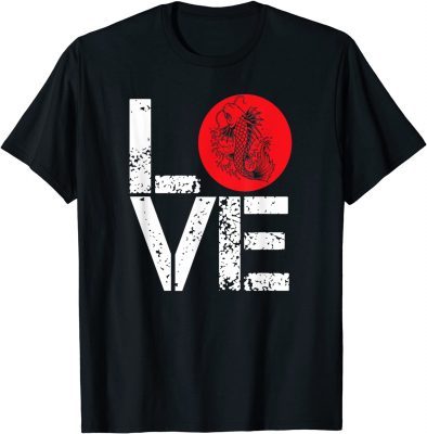 Official Koi Love Nishikigoi Carp Japanese Ornamental Fish T-Shirt