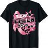 Official Cheer Breast Cancer Awareness Shirts Pink Ribbon Cheerleader T-Shirt