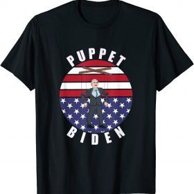 Puppet Biden Funny Democratic-Republican Anti Joe Biden T-Shirt