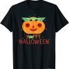 T-Shirt Star Wars The Mandalorian Grogu Happy Halloween