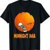 Official Midnight DAB Halloween Spooky Skull Skeleton Pumpkin Halloween T-Shirt