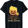 Funny Halloween Trump Pumpkin Costume T-Shirt