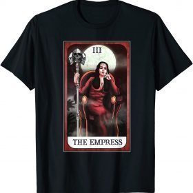Empress Tarot Deck Card Shirts Gothic Halloween Mens Womens Unisex T-Shirt