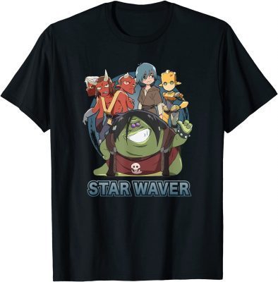 Funny Star Wars Visions Tatooine Rhapsody Poster T-Shirt