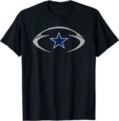 T-Shirt Dallas Fan Cowboys America Flag Gift Father