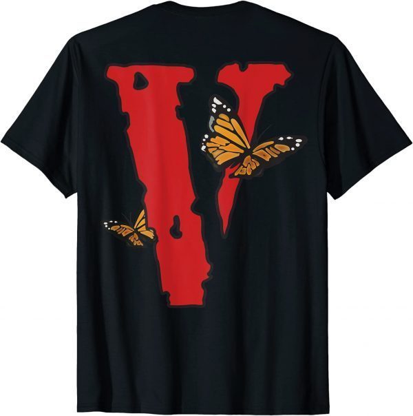 Classic Vlone x Juice Wrld Butterfly T-Shirt