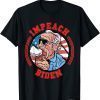 Funny Joe Biden Eating Ice Cream Impeach Biden Impeach 46 Anti Biden Political T-Shirt