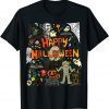 Happy Halloween Scary Retro Boys Girls Kids Unisex T-Shirt