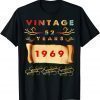 Vintage 1969, 52th Birthday Unisex Tee Shirt